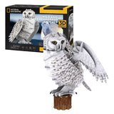 Cubicfun Snowy Owl (62 Pieces)