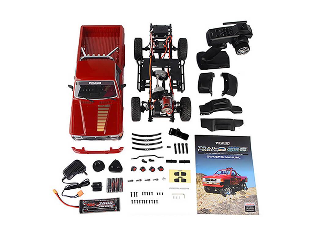 Rc4Wd Trail Finder 2 Rtr With 1985 Toyota Pickup Hard Body Set