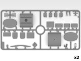 Icm Wwii U.S. Military Vehicles, G7117, Studebaker Us6-U3, Studebaker Us6-U5 (Set Of 3 Trucks)