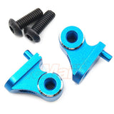 Yeah Racing Aluminum Front Upper Damper Mount 2pcs Blue for Tamiya CC01