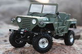 Killer Body Warrior 1/10 Crawler Finished Matte Green Body -