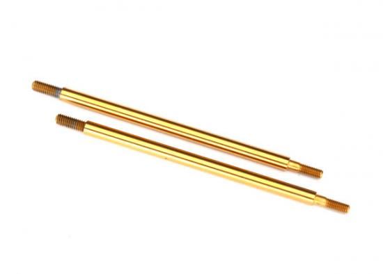 Traxxas Shock shaft 74mm (GTR) (rear) (TiN-coated) (2)