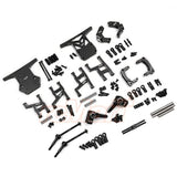 Yeah Racing Aluminum Performance Upgrade Kit For Tamiya WR02CB Black