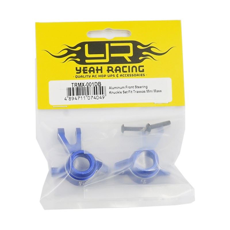 Yeah Racing Aluminum Front Steering Knuckle Set Fit Traxxas Mini Maxx Mini Xrt