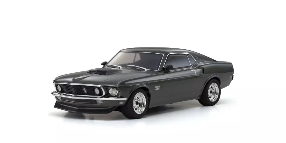 Kyosho Fazer Fz02 (L) Ford Mustang Boss 429 Black 1969 1:10 Readyset