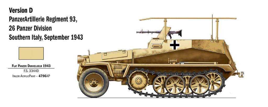 Italeri Sd. Kfz. 250/3