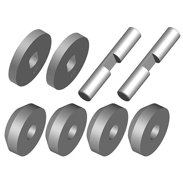 Corally Planetary Diff Gears Metal 1 Set