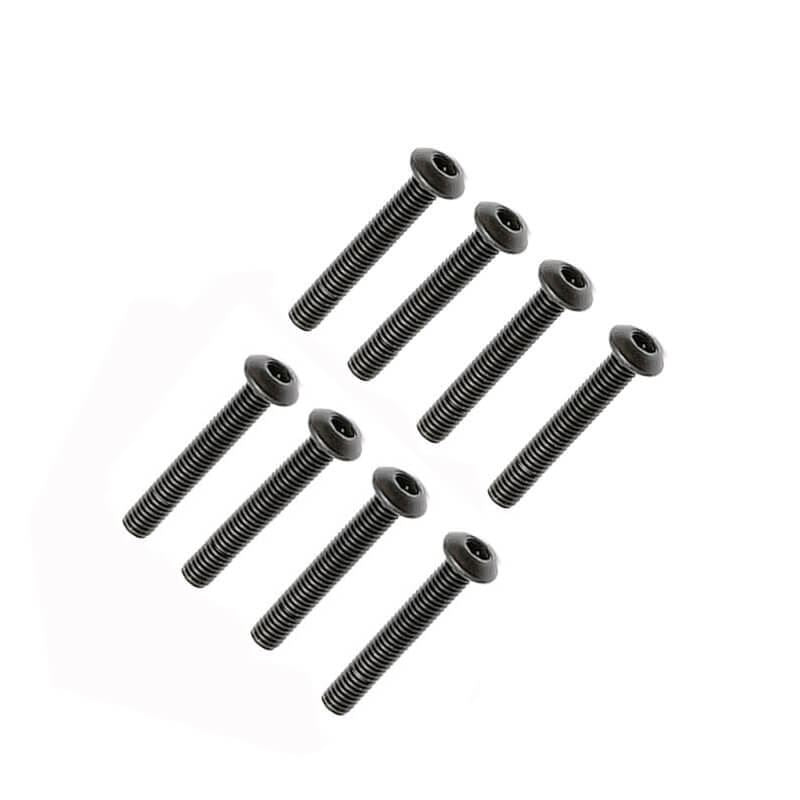 Ftx Button Head Hex Screw M3 X 25Mm (8Pc)