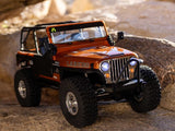 Axial 1/10 Scx10 Iii Jeep Cj-7 4X4 Rtr Rock Crawler, Copper