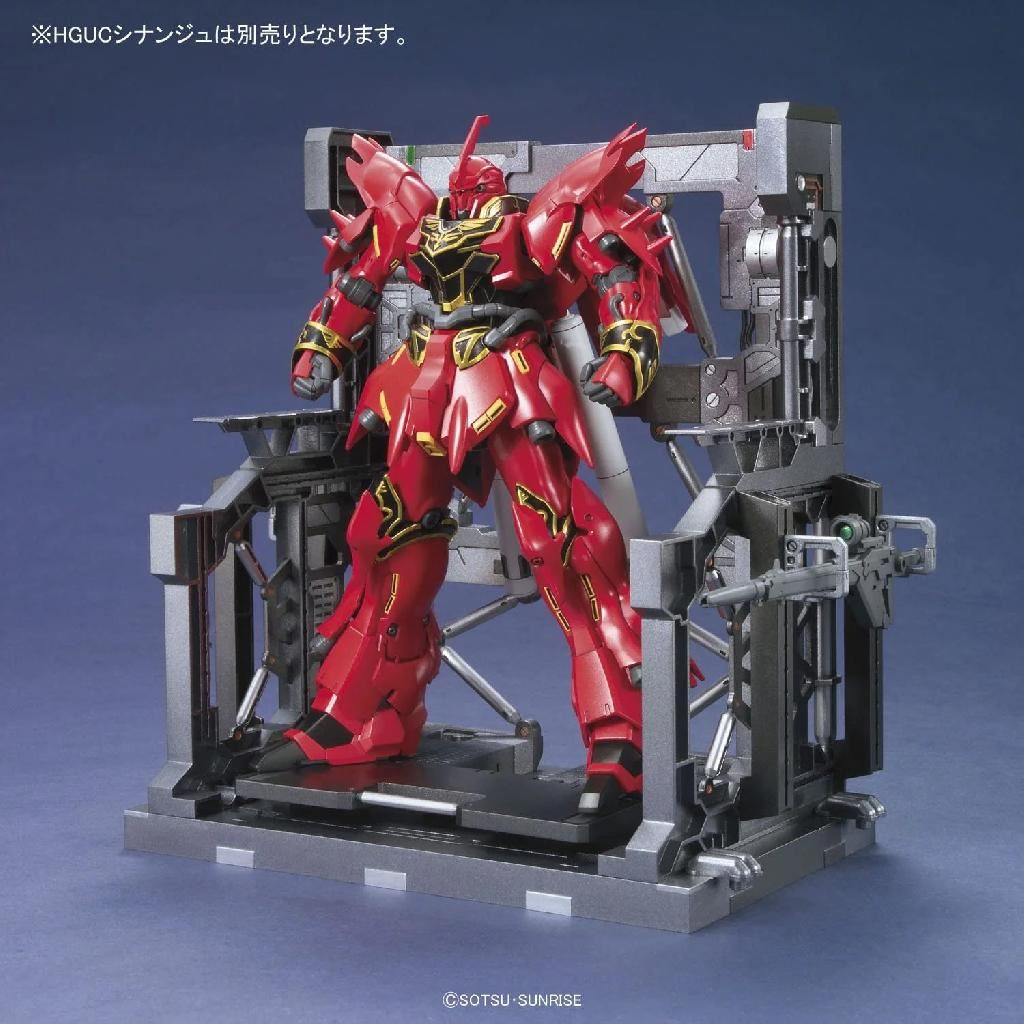 Bandai Hobby Builders Parts System Base 001 (Gun Metallic)