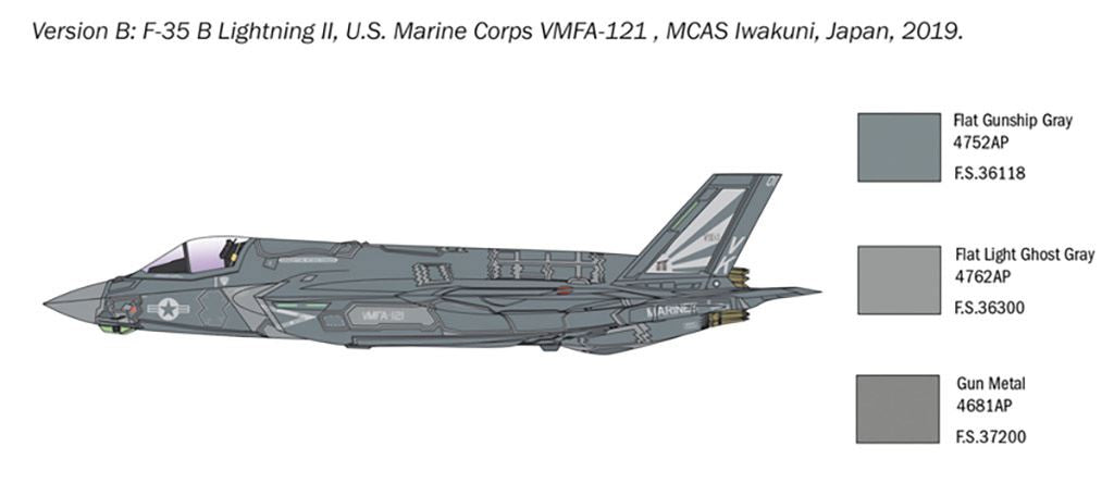 Italeri 1/72 RAF F-35B Lightning II