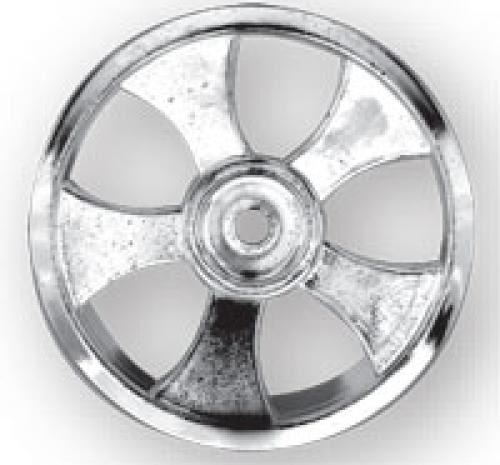 Schumacher Wheel; Chrome 5 Spoke - Rascal (pr)