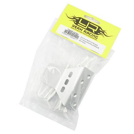 Yeah Racing Aluminum Skid Front Bumper For Tamiya Wild Willy 2 WR02/CB GF01 Silver