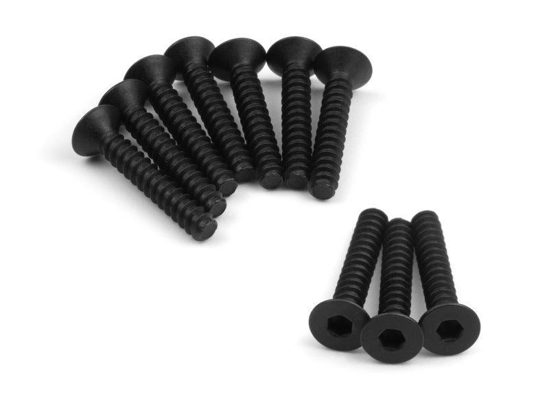 Tp. Flat Head Screw M3X18Mm (Hex Socket/10Pcs)