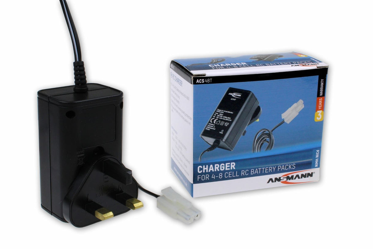 Ansmann 350mA Slow Charger For NiMh/NiCd With Tamiya Connector