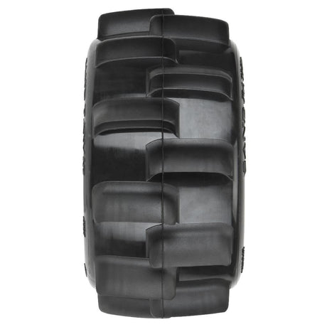 Pro 1/10 Sand Paw Hp Belted F/R 2.8In Mt Tires Mtd 12/14Mm Black