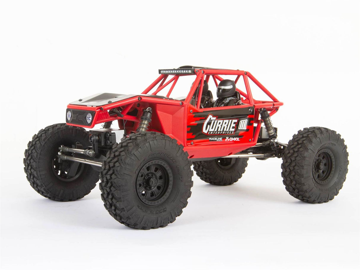 Axial 1/10 Capra 1.9 4WS Unlimited Trail Buggy RTR, Red