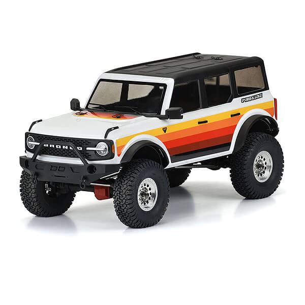 PROLINE 2021 FORD BRONCO CLEAR BODY SET + ACC (313MM)