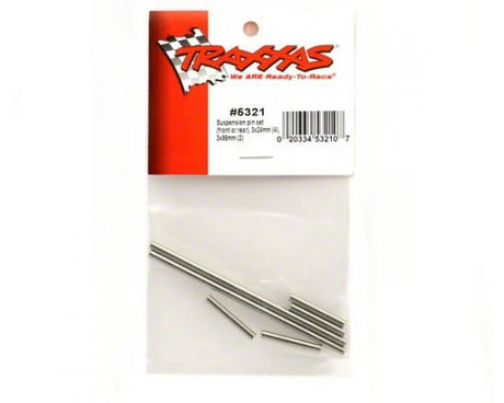 TRAXXAS Suspension pin set (Fr or Rr, hardened steel),3x20mm,3x40mm