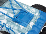 Arrma 1/8 Quake 4S Dsc 4X4 Rtr Monster Truck, White/Blue