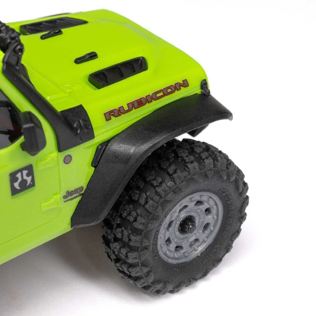 Axial 1/30 Scx30 Jeep Wrangler Jlu 4X4 Rtr Rock Crawler Green