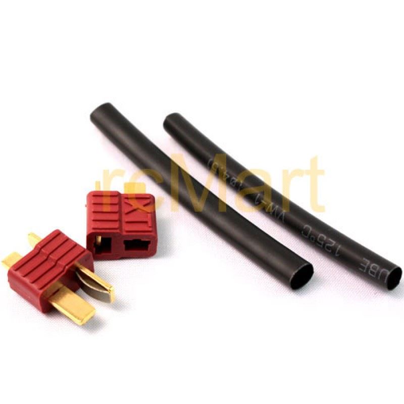 Yeah Racing Ultra T Plug Battery Plug with Grip (RD)