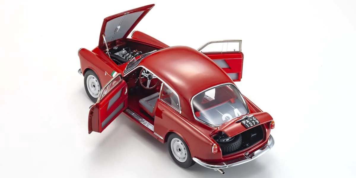 Kyosho 1:18 Alfa Romeo Giuletta Sv Targa Florio 1957 Nr.24