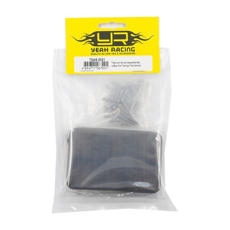 Yeah Racing Titanium Screw Assorted Set W/Box For Tamiya The Hornet