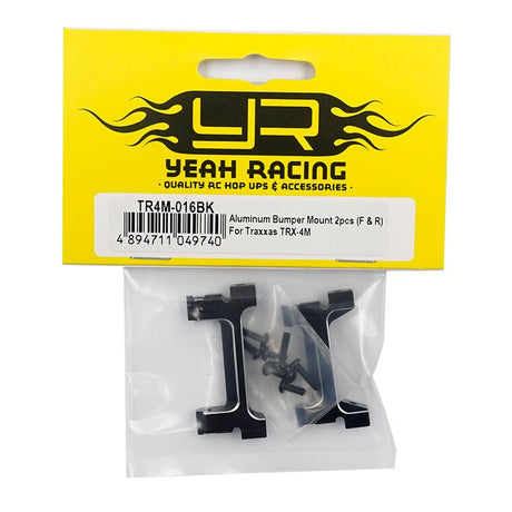 Yeah Racing Aluminum Bumper Mount 2pcs (F & R) For Traxxas TRX-4M
