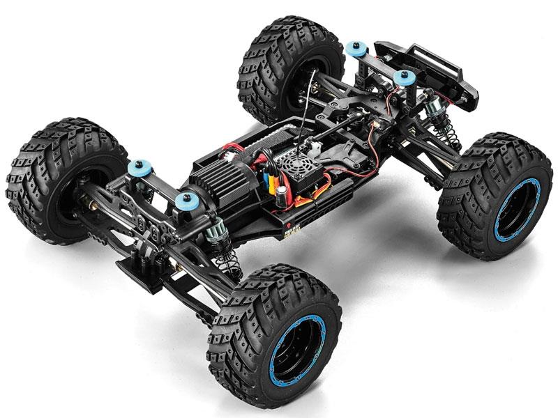 BlackZon Smyter MT Turbo 1/12 4WD 3S Brushless - Blue