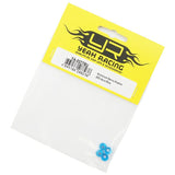 Yeah Racing Aluminum Servo Washer M3 Thread 4pcs Blue