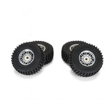 Pro-Line Flat Iron Front/Rear Tires Mounted 12Mm Hex Chrome Diablo (4