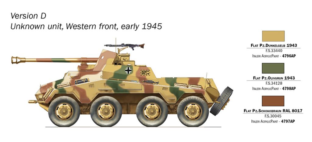 Italeri Sd. Kfz. 234/4