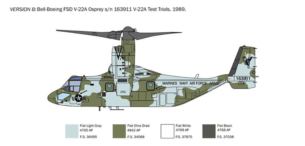 Italeri V-22A OSPREY