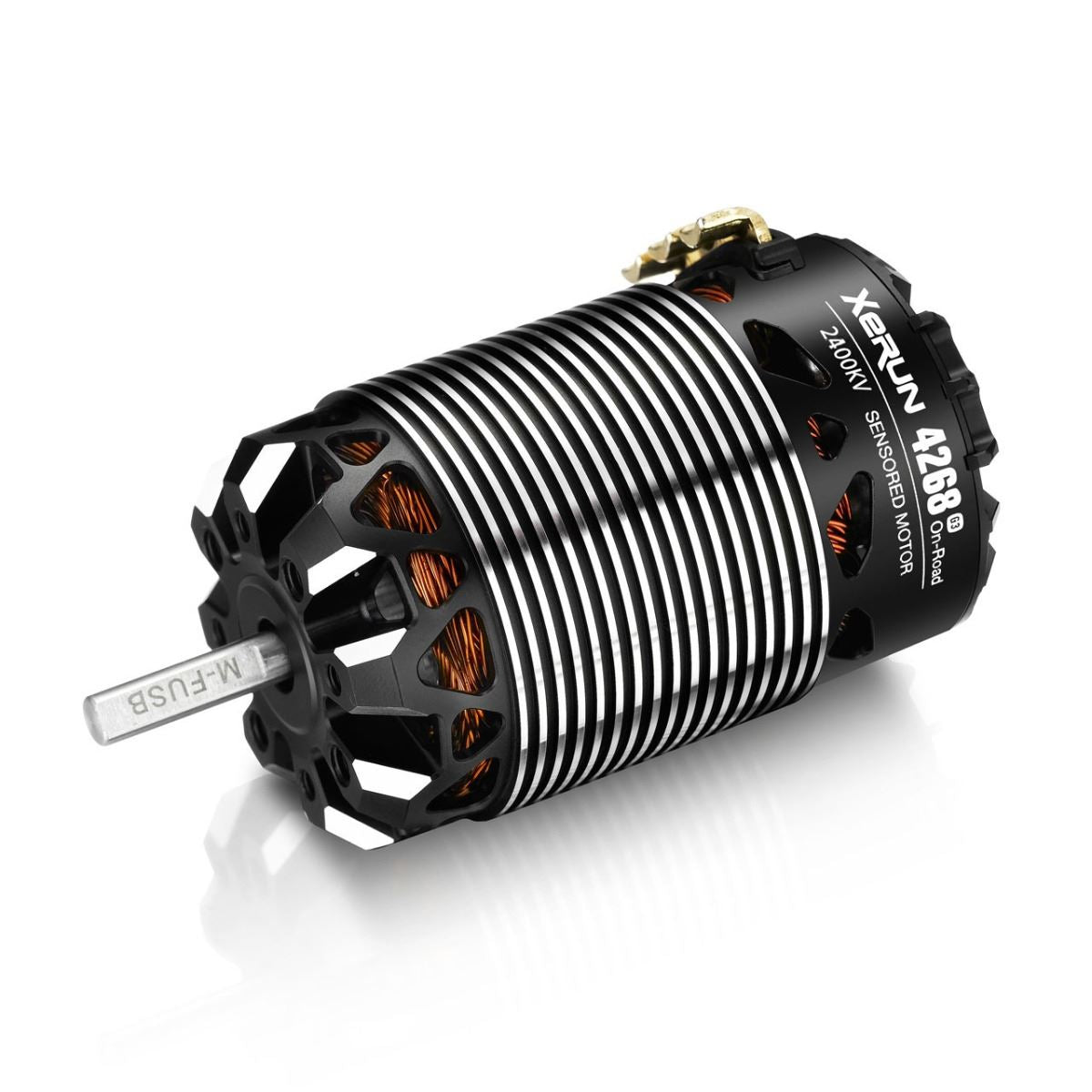 HOBBYWING XERUN 4268SD 2400KV BLACK G3 MOTOR 1/8TH ON-ROAD