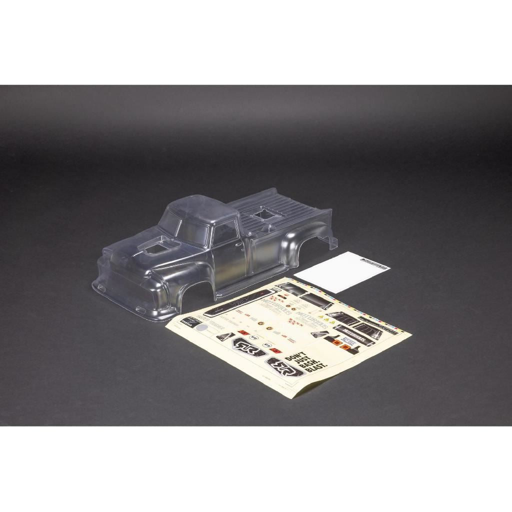 Arrma 1/8 Clear Body With Decals And Window Mask: Notorious 6S Blx