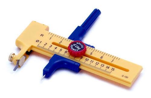 Rolson Compass Cutter w/6 x Spare Blades