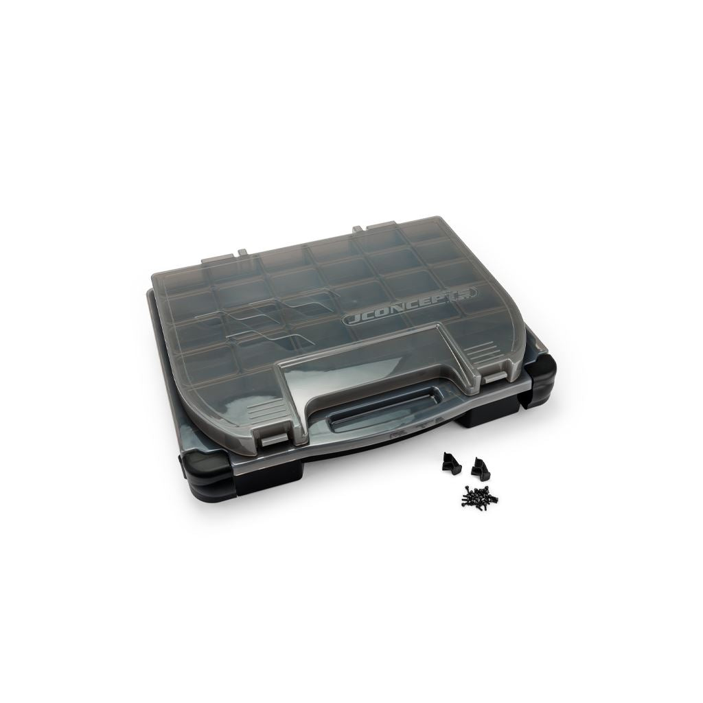 Tool Box W/Upper Storage Black /Smoke Grey