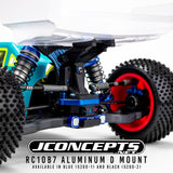 Rc10B7 Aluminum D Mount - Blue