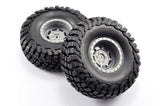 FASTRAX 1:10 CRAWLER GRANITE 2.2 SCALE WHEEL &#248;140MM TYRE (GREY)