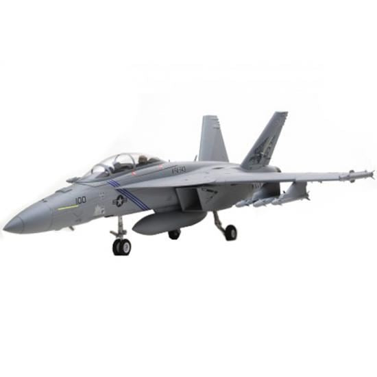FMS 875mm F/A-18F Hornet 70mm EDF ARTF Grey w/o Tx/Rx/Batt - FMS100P