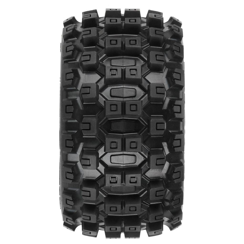 Proline 1/10 Badlands Mx28 Fr/Rr 2.8In Mt Tires Mounted 12mm Blk Raid