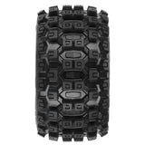 Proline 1/10 Badlands Mx28 Fr/Rr 2.8In Mt Tires Mounted 12mm Blk Raid