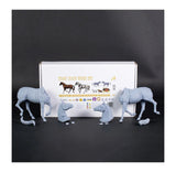 Artesania Set Of 2 Wild West 1/12 Stagecoach Horses For Al20345
