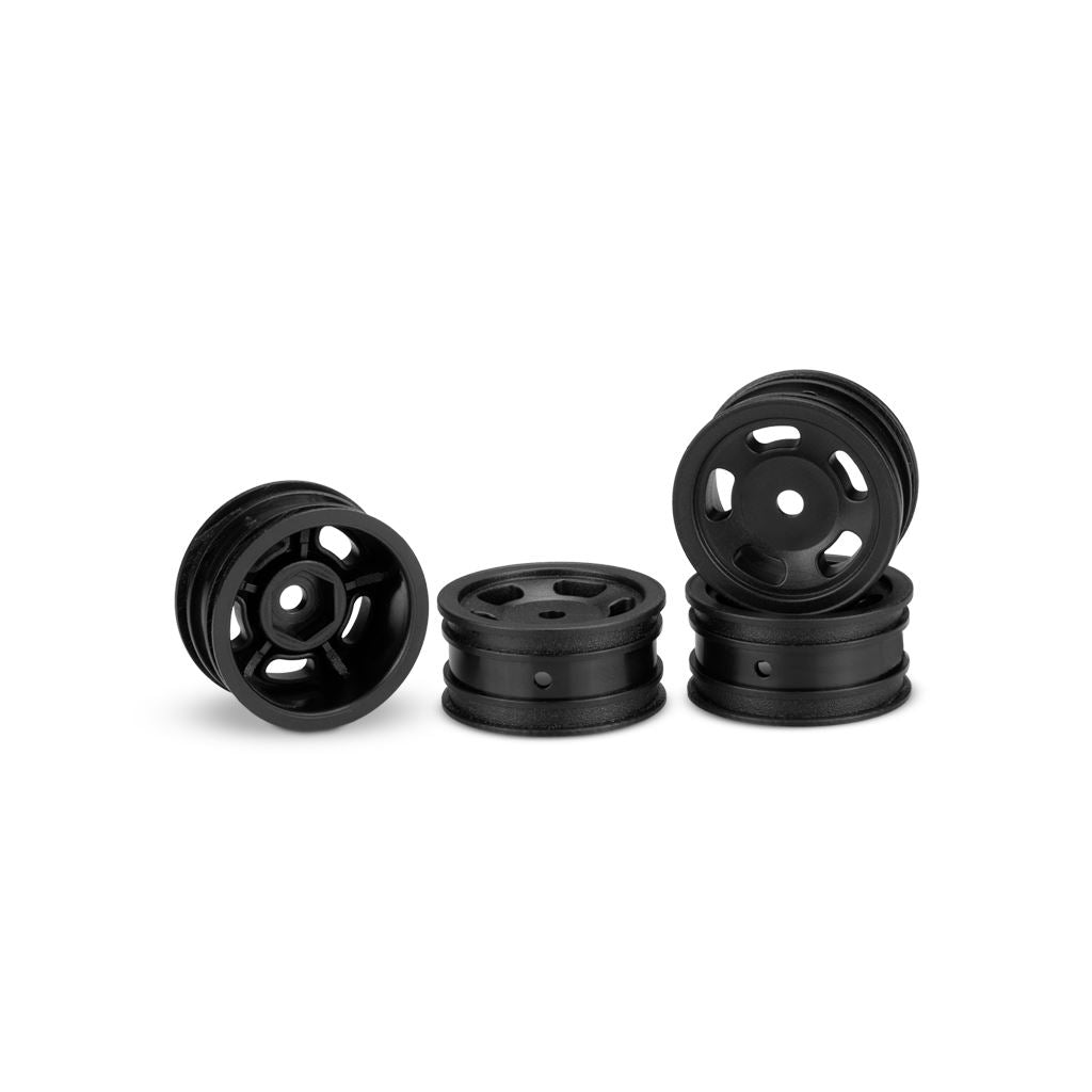 Glide 5 - Axial SCX24, 1in Wheel - Black - 4pcs