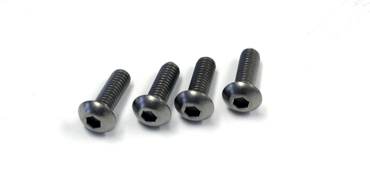 Hex Button Screws 4X12Mm (4) Titan