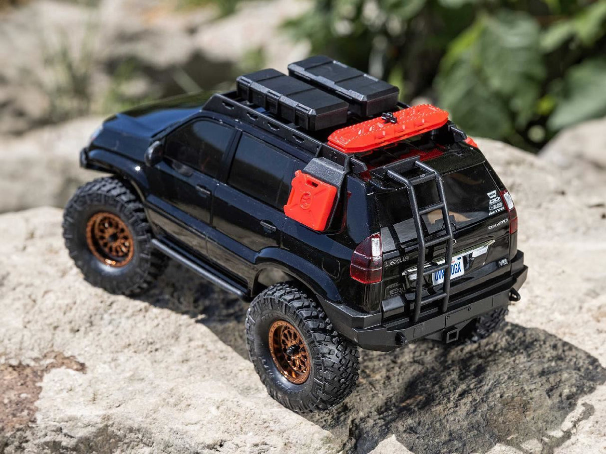 Axial 1/24 Scx24 Lexus Gx 470 4X4 Rock Crawler Rtr, Black