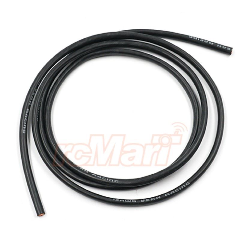 Yeah Racing 13AWG High Current Silicone Wire Black 60cm