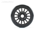 Jetko Buster Soft Belted 1:8 Gt Pre-Glued Black Claw Rims (2)