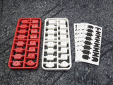 Nano-Ttr Curb Set - Red And White